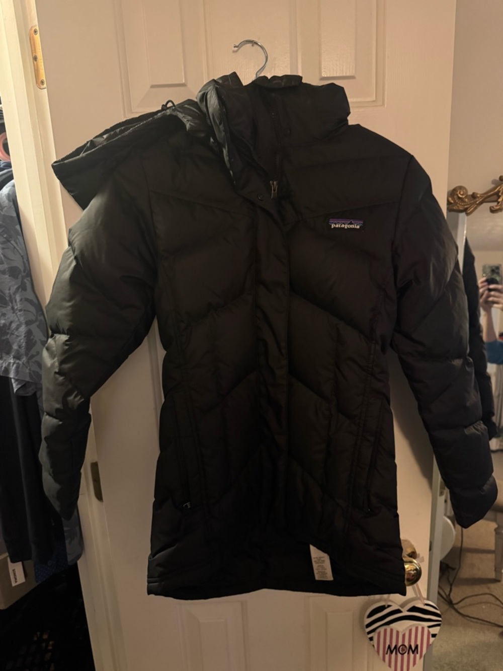 Patagonia Women's Black Down With It Insulated Jacket Black XS EUC - Picture 2 of 5